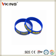 Wholesales China Silicone Custom Bracelets